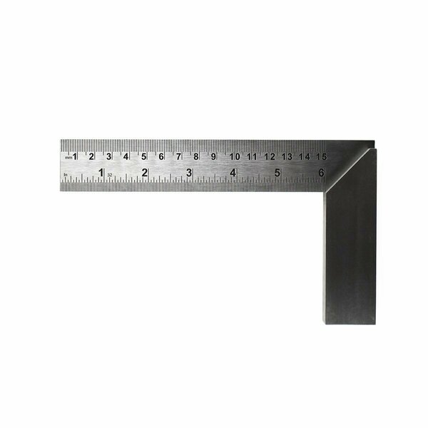 Excel Blades 6" Machinist Square Carbon Steel, Precision Machine Square, 6pk 60021